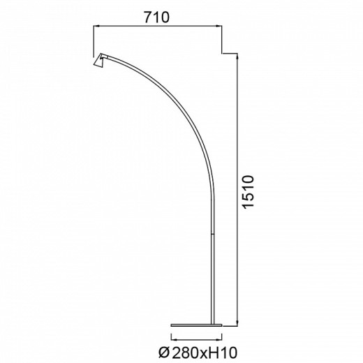 Торшер Mantra Africa 9417