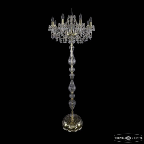 Торшер Bohemia Ivele Crystal 1410 1410T1/8/195-160 G V0300