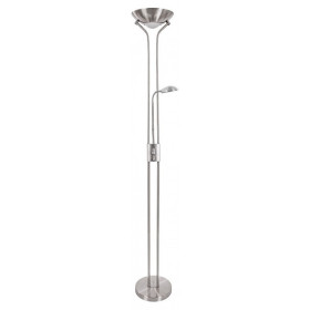 Торшер с подсветкой Arte Lamp Duetto A4329PN-2SS