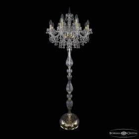 Торшер Bohemia Ivele Crystal 1409 1409T1/8+4/195-165 G