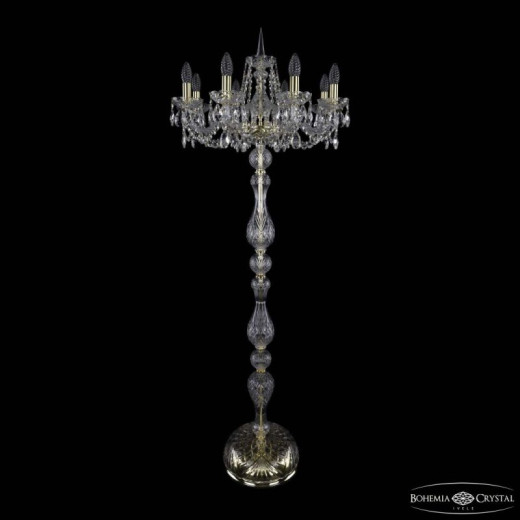 Торшер Bohemia Ivele Crystal 1402 1402T1/8/195-160 G