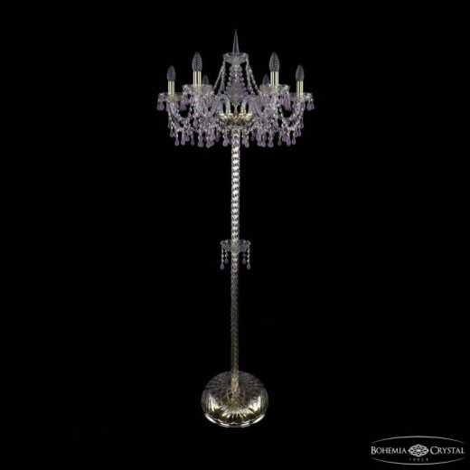 Торшер Bohemia Ivele Crystal 1410 1410T2/6/195-160 G V7010