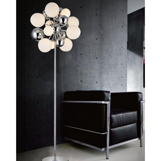 Торшер LUMINA DECO Galaksida LDF 8565-10/16 CHR+GY