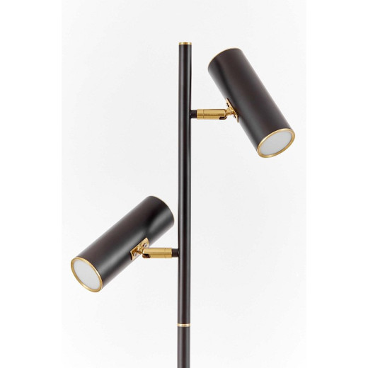 Торшер LUMINA DECO MIRRA LDF 7731-2 BK+MD