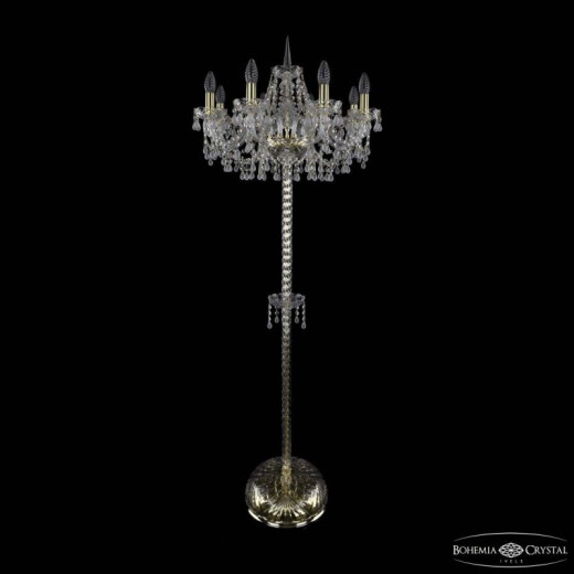 Торшер Bohemia Ivele Crystal 1410 1410T2/8/195-160 G V0300