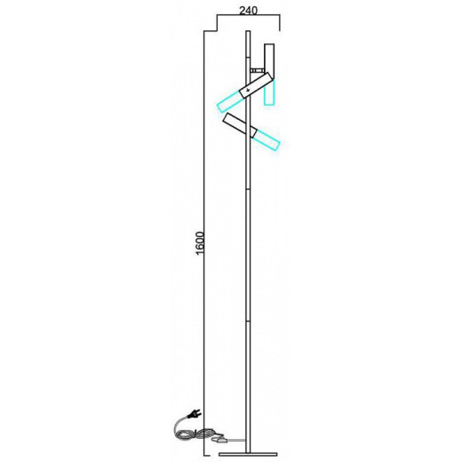 Торшер ST-Luce Eclip SL1236.405.03