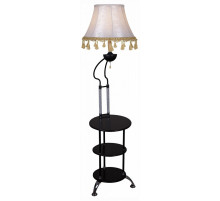 Стол журнальный с торшером 01757-0.6-01 BK