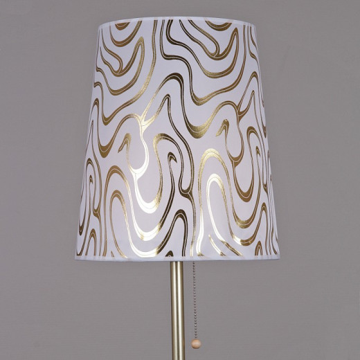 Стол журнальный с торшером 01737-2.6-01A WH