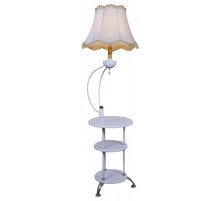 Стол журнальный с торшером 01754-2.6-01 WH