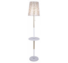 Стол журнальный с торшером 01737-2.6-01A WH