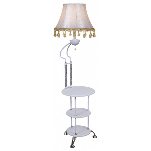 Стол журнальный с торшером 01757-0.6-01 WH