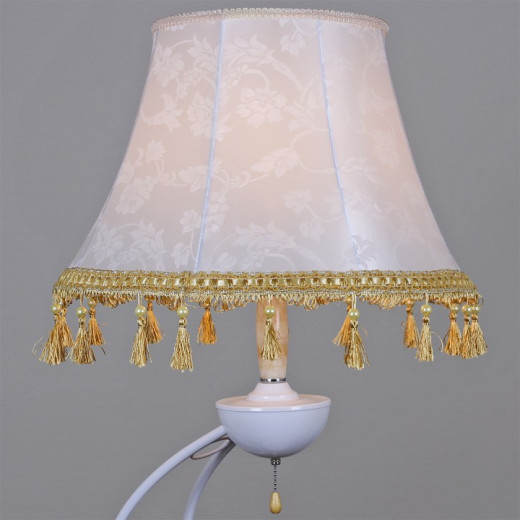 Стол журнальный с торшером 01757-0.6-01 WH