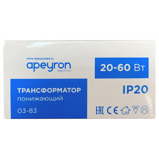Трансформатор с проводом Apeyron Electrics  03-83