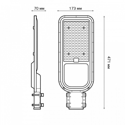 Консольный светильник Gauss  629534405