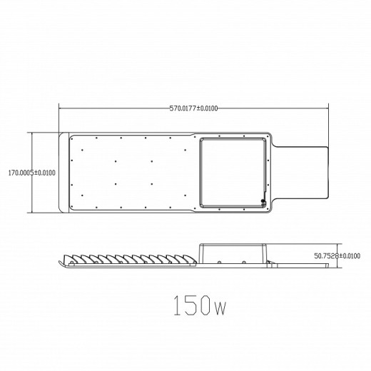 Консольный светильник Эра  SPP-503-0-50K-120