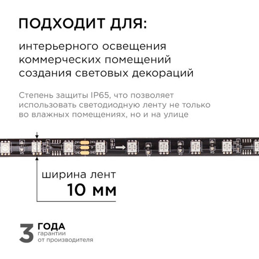 Комплект с лентой светодиодной Apeyron Electrics  10-102