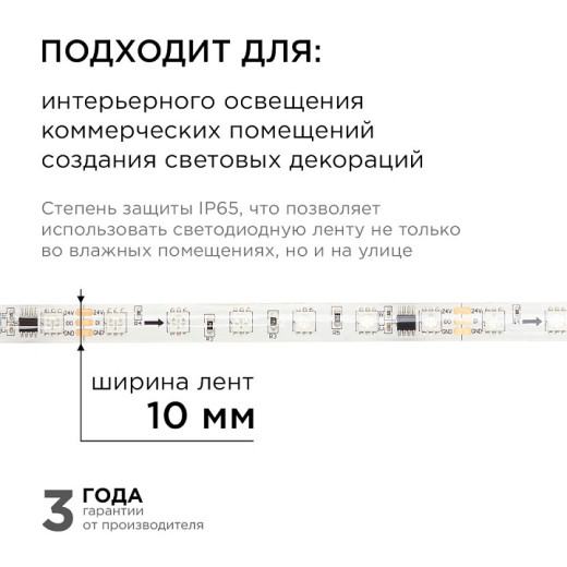 Комплект с лентой светодиодной Apeyron Electrics  10-100