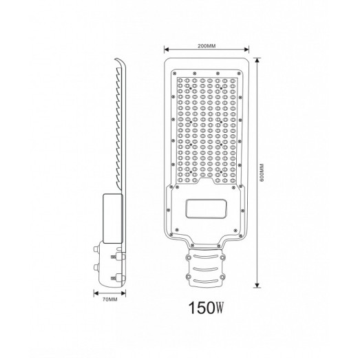 Консольный светильник Эра  SPP-502-0-50K-200