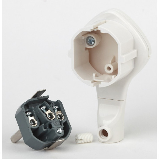 Вилка прямая с заземлением Эра  V5(U)