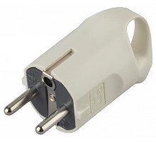 Вилка прямая с заземлением Эра  V3