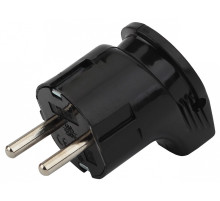 Вилка угловая с заземлением Эра  Vx3-B