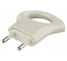 Вилка прямая без заземления Эра  V1