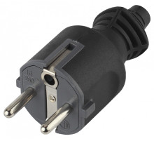 Вилка прямая с заземлением Эра  V4(B)