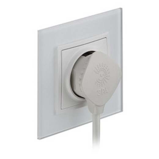 Вилка прямая с заземлением Эра  V5