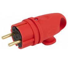 Вилка угловая с заземлением Эра  VX11-R-IP44