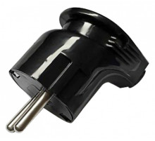 Вилка угловая с заземлением Stekker PPG16-46-202 39824