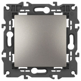 Переключатель перекрестный одноклавишный без рамки Эра Эра Elegance 14-1108-16