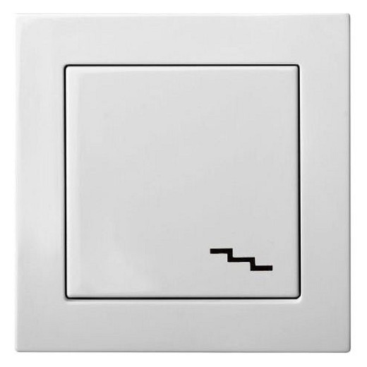 Переключатель одноклавишный без рамки LIREGUS EPSILON 28-008