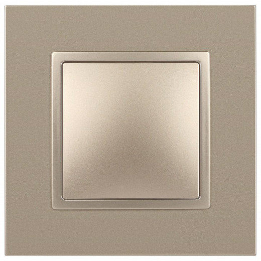 Переключатель перекрестный одноклавишный без рамки Эра Эра Elegance 14-1108-04