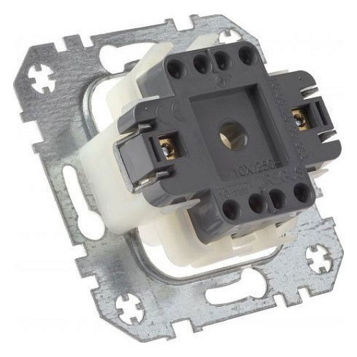 Переключатель перекрестный одноклавишный без рамки LIREGUS RETRO 29-010