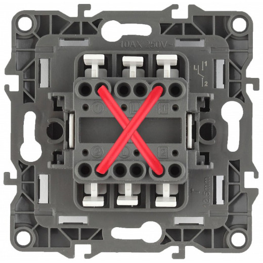 Переключатель одноклавишный без рамки Эра Эра 12 12-1108-04