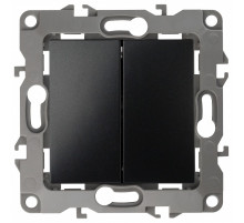 Переключатель перекрестный двухклавишный без рамки Эра Эра 12 12-1112-05