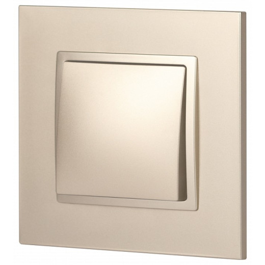 Переключатель перекрестный одноклавишный без рамки Эра Эра Elegance 14-1108-04