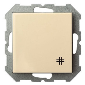 Переключатель перекрестный одноклавишный без рамки LIREGUS EPSILON 28-059