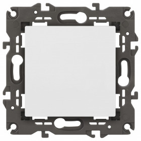 Переключатель перекрестный одноклавишный без рамки Эра Эра Elegance 14-1108-01М