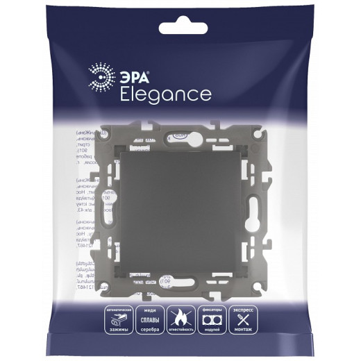 Переключатель одноклавишный без рамки Эра Эра Elegance 14-1103-05