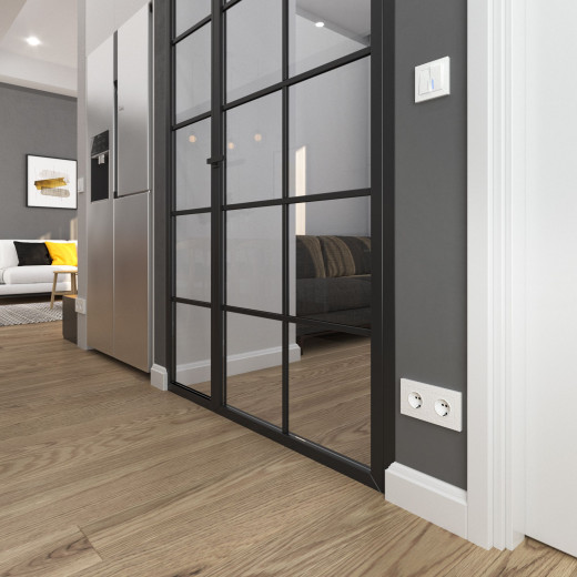 Рамка из поликарбоната на 2 поста Hammer белый W0022401