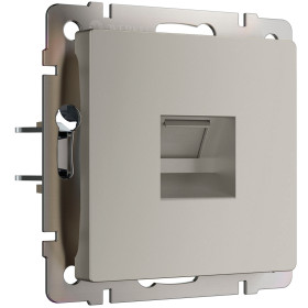 Розетка Ethernet RJ-45 (дымчатый) W1281004