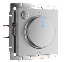 Терморегулятор электромеханический для теплого пола серебряный W1151106