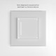 Умный сенсорный выключатель одноклавишный (белый) W4513001