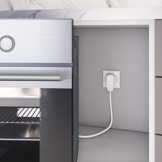 Силовая розетка с вилкой 32А 250В (белый) W1189201