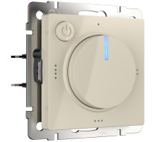 Терморегулятор электромеханический для теплого пола (слоновая кость) W1151103