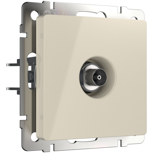 ТВ розетка оконечная  (слоновая кость) W1183003