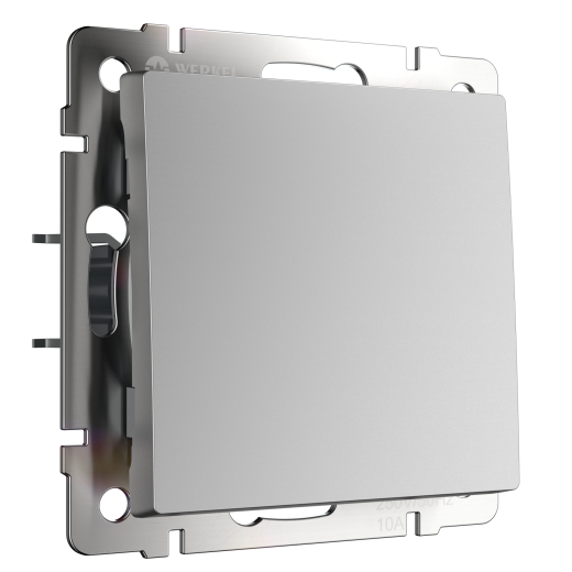 W1110006/ Выключатель одноклавишный (серебряный) W1110006