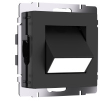 Поворотная встраиваемая LED подсветка Turn (черный матовый) W1154708