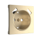 Накладка  для розетки USB (шампань рифленый) W1179510